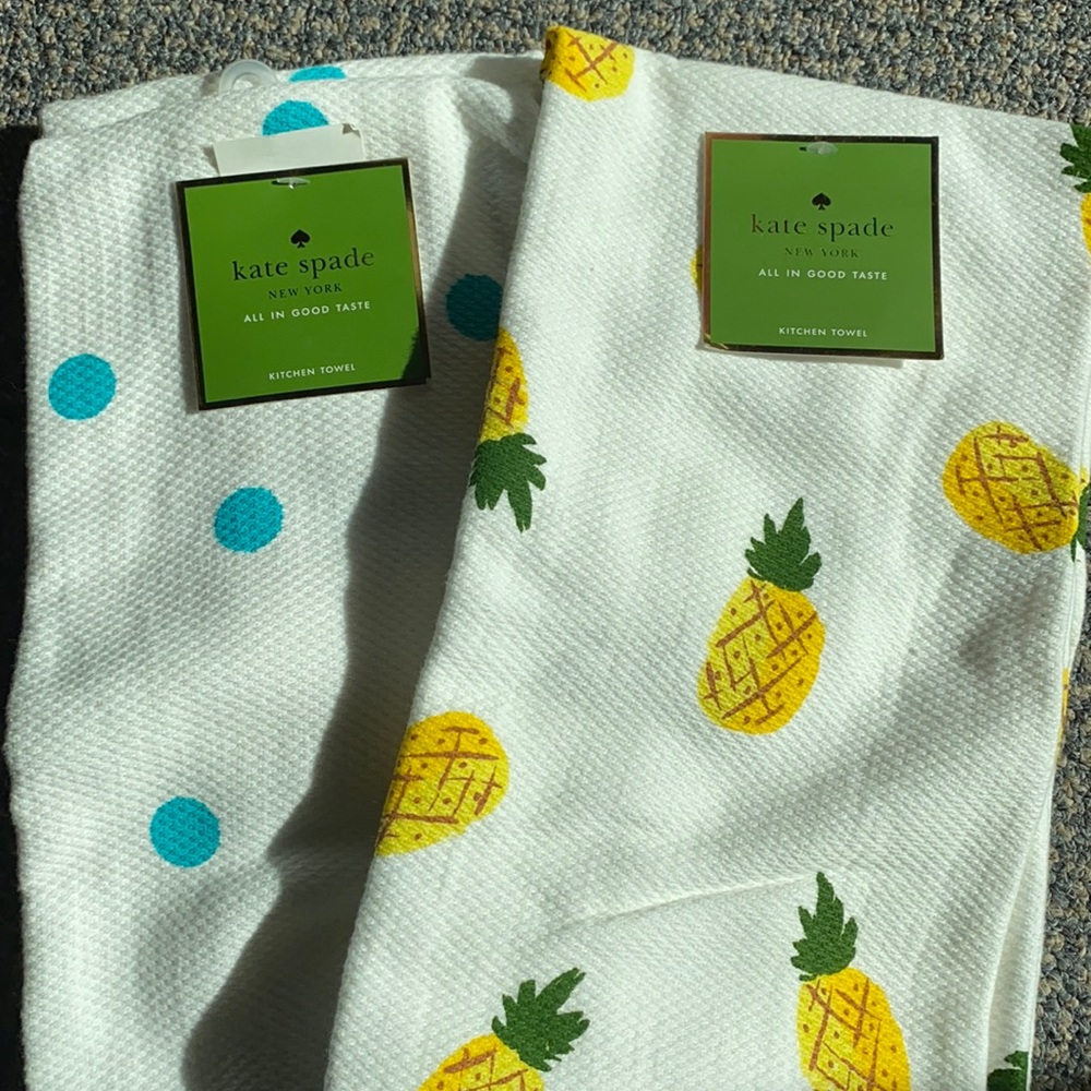 Set of 2 Kate Spade Kitchen Towels